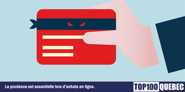 la prudence est essentielle lors d'achats en ligne.