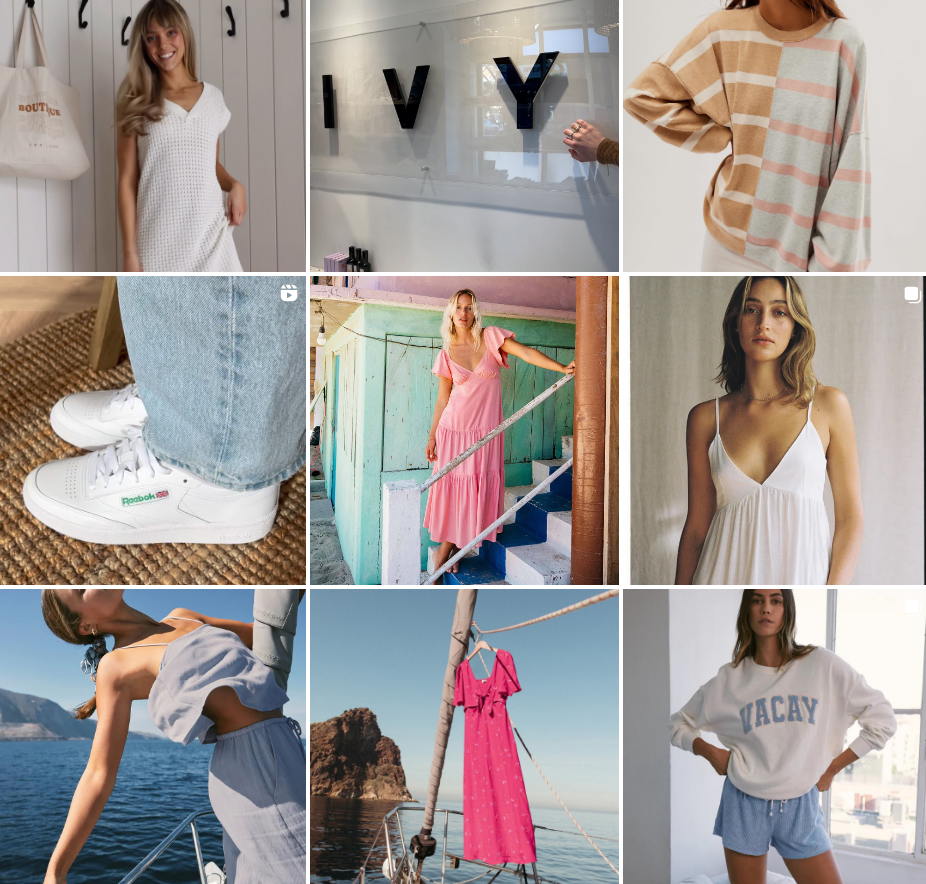 Boutique IVY : Les meilleurs soldes , c’est maintenant.