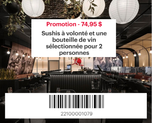 SushiX (Des promos à se damner)