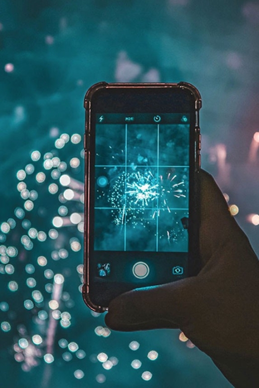 Spectacle de feux d’artifice : Siège réservé avec boissons ( Québec)